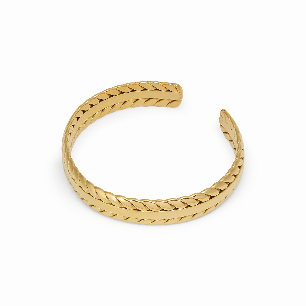 Woven Leaves Bangle