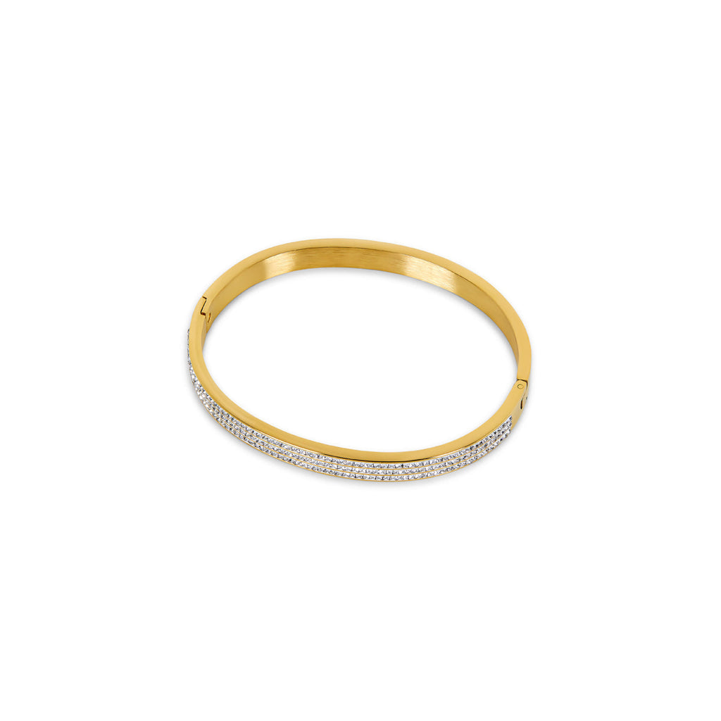 Luxe Stone Bangle Bracelet
