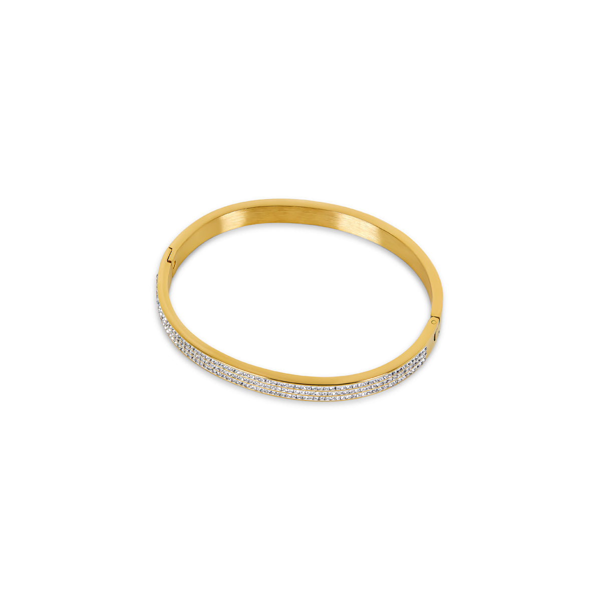 Luxe Stone Bangle Bracelet